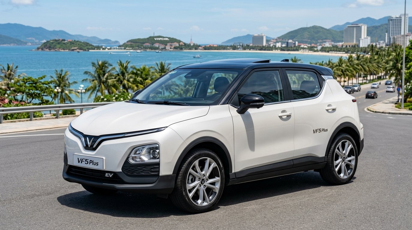 Cho thuê xe điện VinFast VF 5 Plus tự lái
